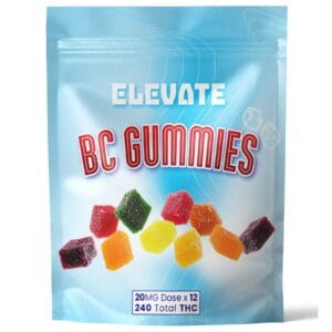 Elevate BC Gummies THC 240 MG (12pcs)