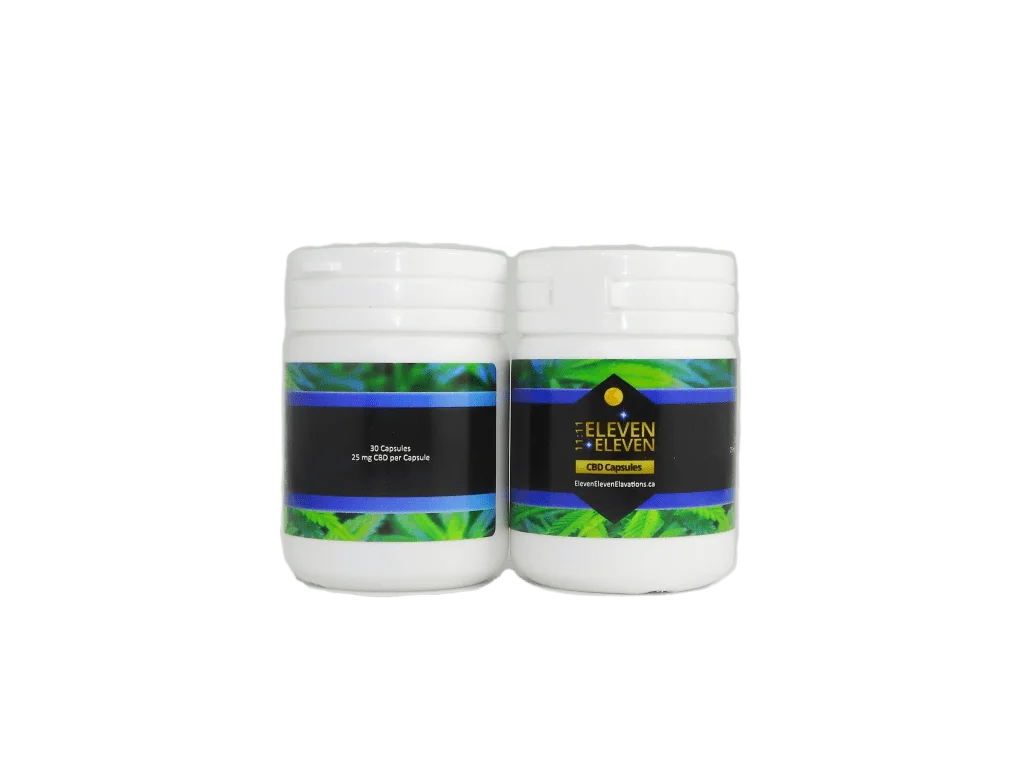 Eleven Eleven – 25mg CBD Capsules(30 Pack)