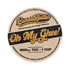 OMGHEE CannaButter (1500mg THC)