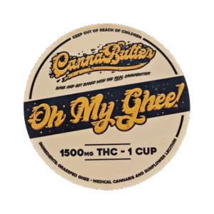 OMGHEE CannaButter (1500mg THC)