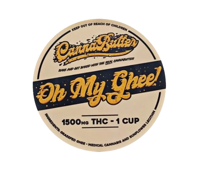 OMGHEE CannaButter (1500mg THC)