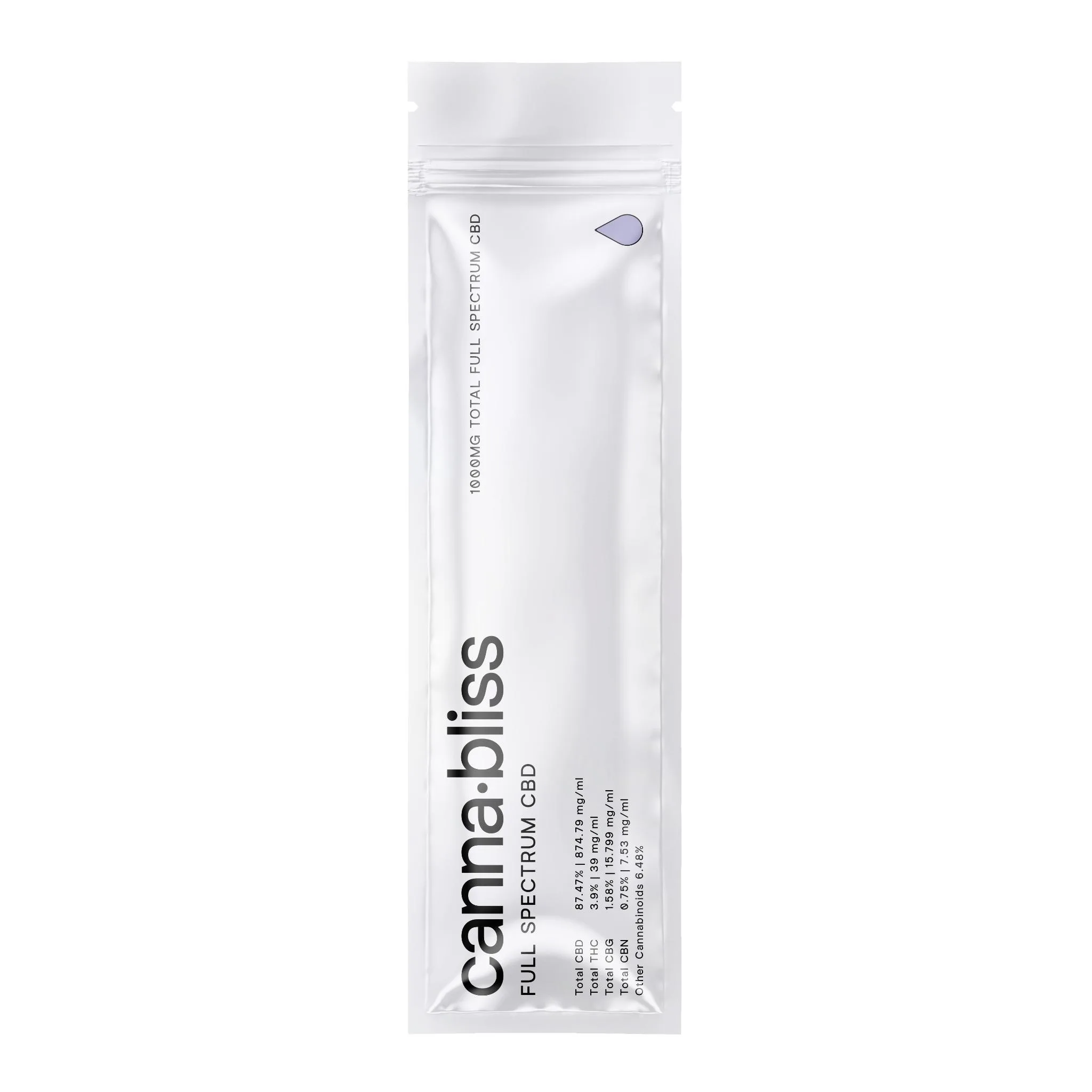 Canna Bliss Full Spectrum CBD Oil – 1000mg